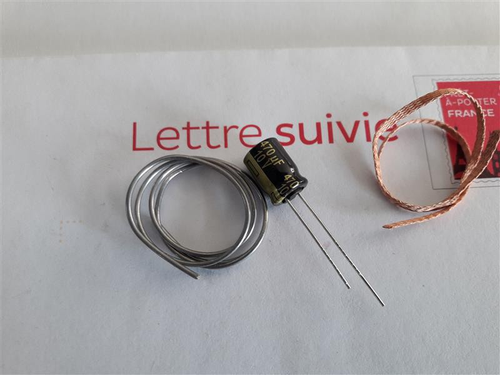 470ÂµF 10V  Condensateur chimique radial