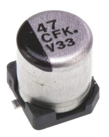 47ÂµF 16V  2 Condensateur Ã©lectrolytique aluminium