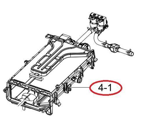 DC97-22238C Support de boîte à produit 