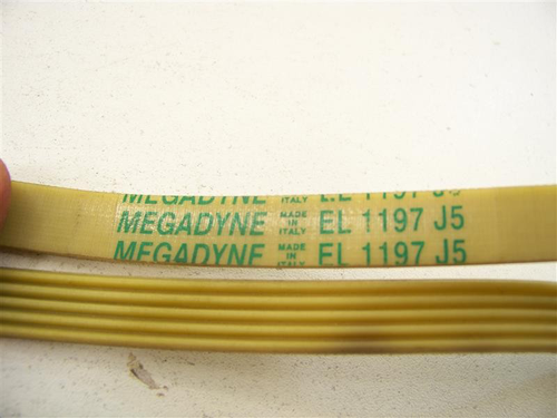 EL 1197J5  courroie megadyne pour lave linge 