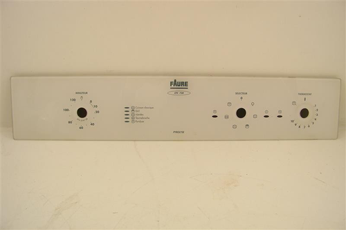 FAURE CFC730W nÂ°17 bandeau de four 