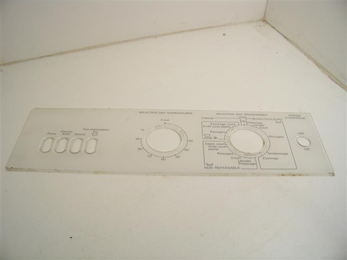 MIELE  W698  nÂ°58 faÃ§ade de bandeau pour lave linge  