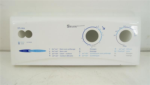 SELECLINE STL602  NÂ°467 Bandeau lave linge d'occasion