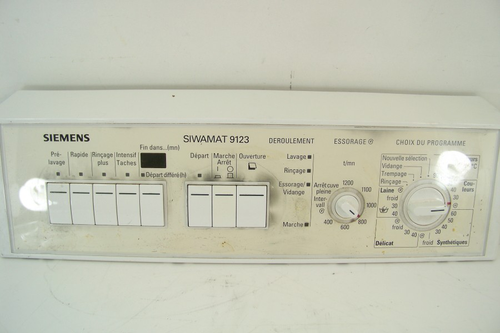 SIEMENS WP91231EU/04 nÂ°321 bandeau pour lave linge  